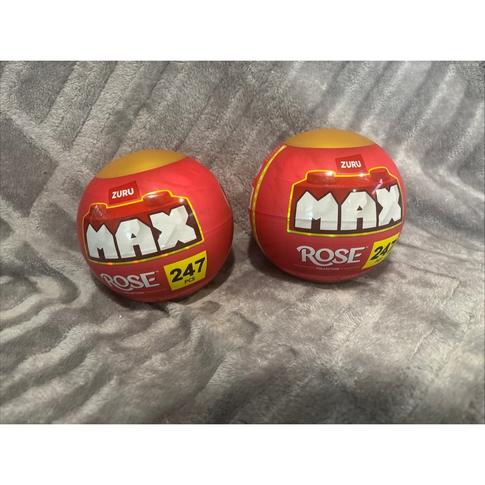 Set Of 2- MAX Build More Rose Collection Capsule (Limited Edition) 247 Pcs Each - Picture 5 of 8